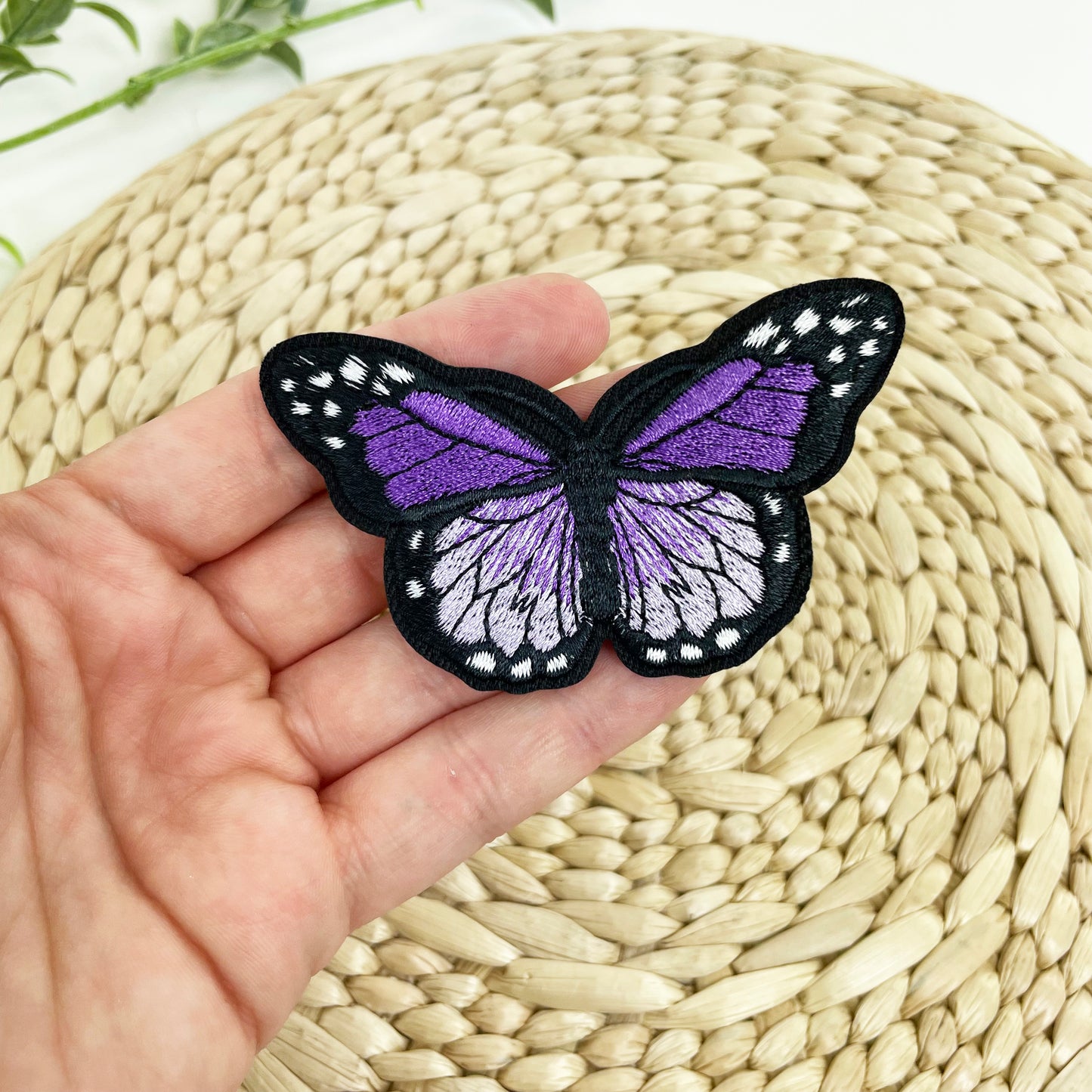 Iron-On Butterfly Patches - Multiple Sizes and Colors